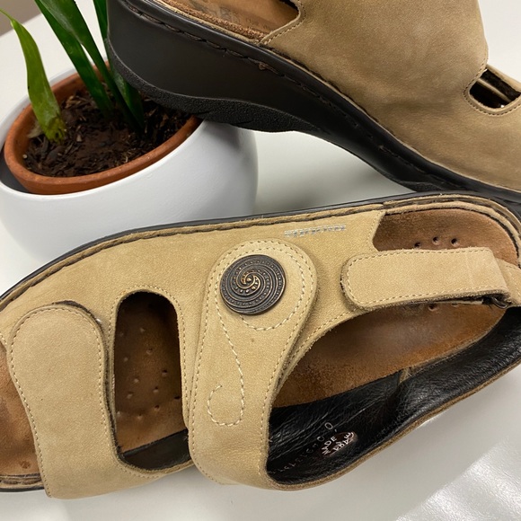 MEPHISTO mobils AIR RELAX women’s genuine leather sandals, Beige 39EU/ U… - Picture 4 of 16